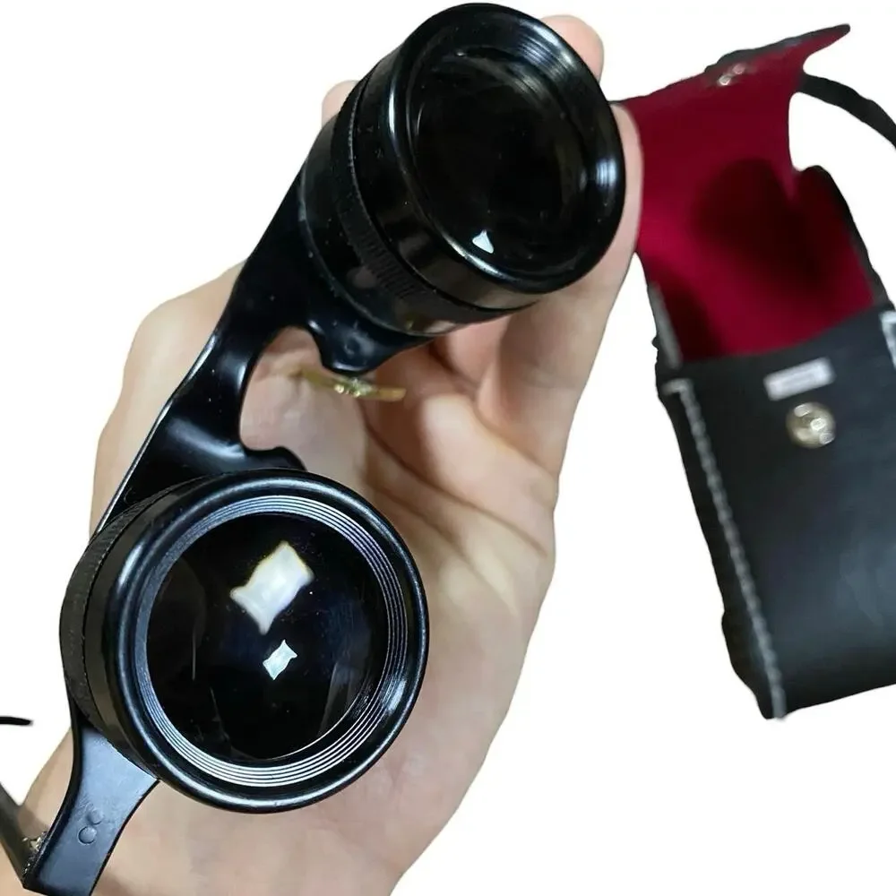 Vintage Carton 2.8x28 Binocular Opera Glasses